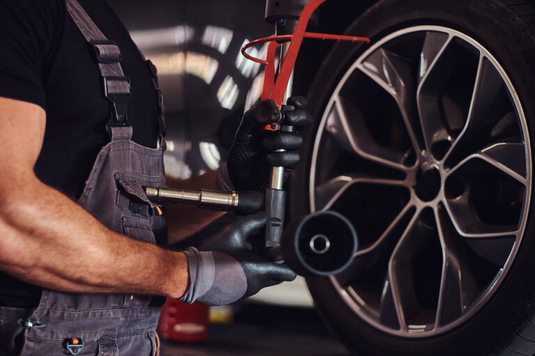 Tire/Wheel Mounting & Balancing Color Shift Coatings